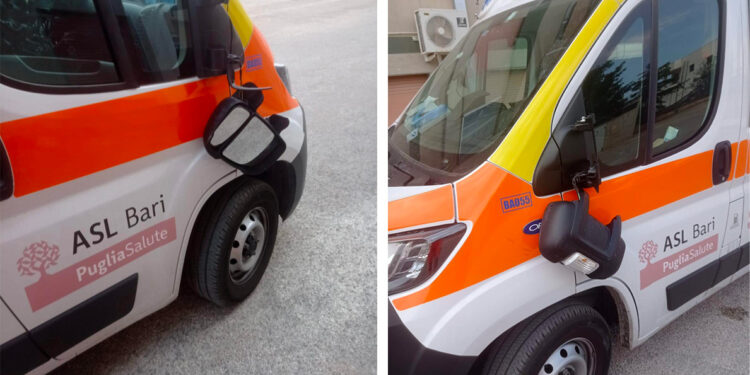 Ambulanza Danneggiata
