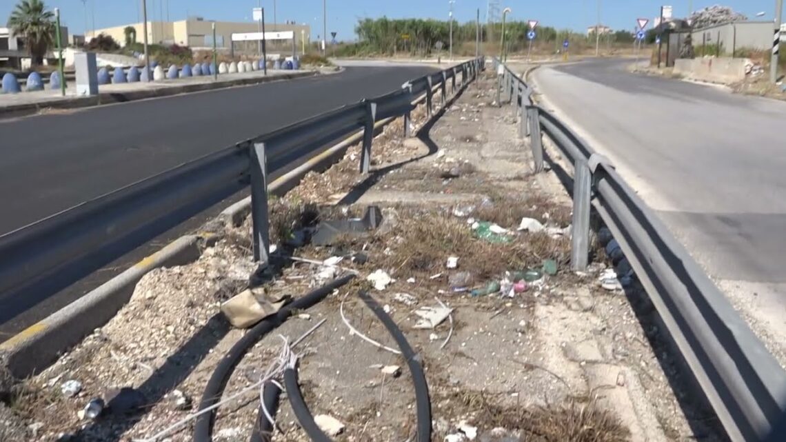 Rifiuti Abbandonati, Gomme Bruciate Ed Erbacce: Viaggio Nel Degrado Nella Zona Industriale Di Bari – Video