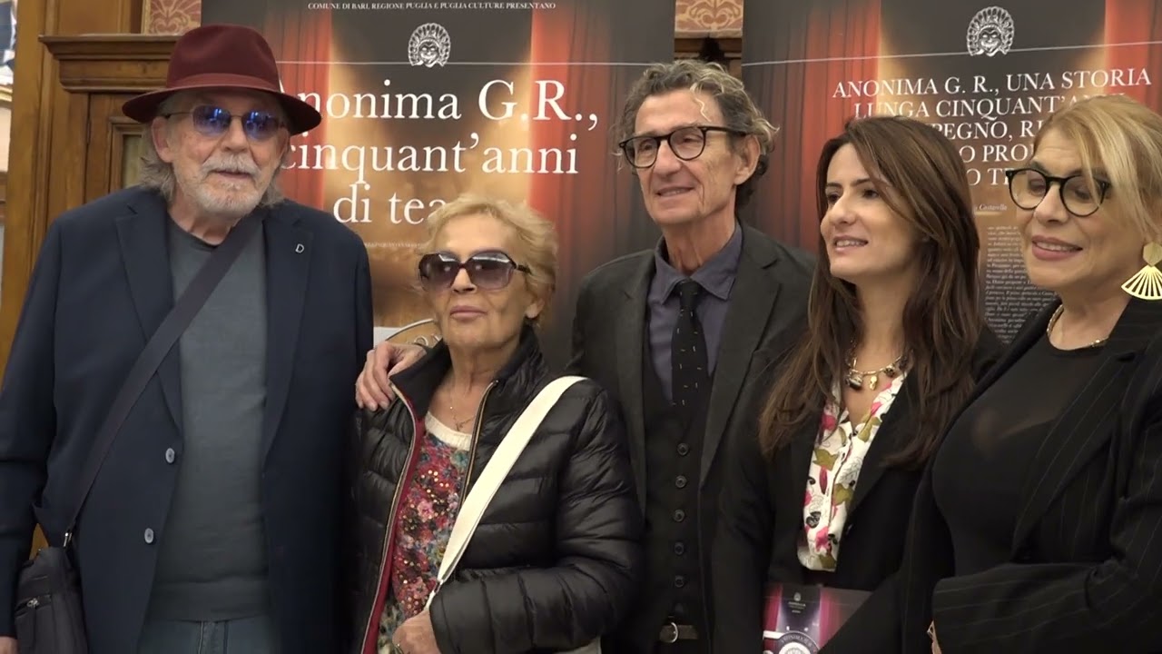 L’anonima Gr Compie 50 Anni, Il Riconoscimento Del Comune Di Bari A Dante Marmone E Tiziana Schiavarelli – Video