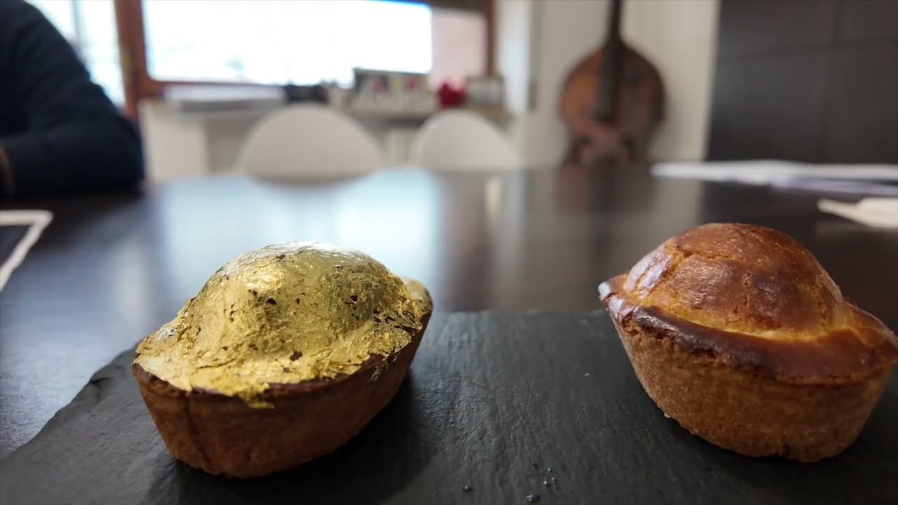 A Galatina Nasce Il ‘pasticcioro’, Pasticciotto Ricoperto Da Una Foglia D’oro