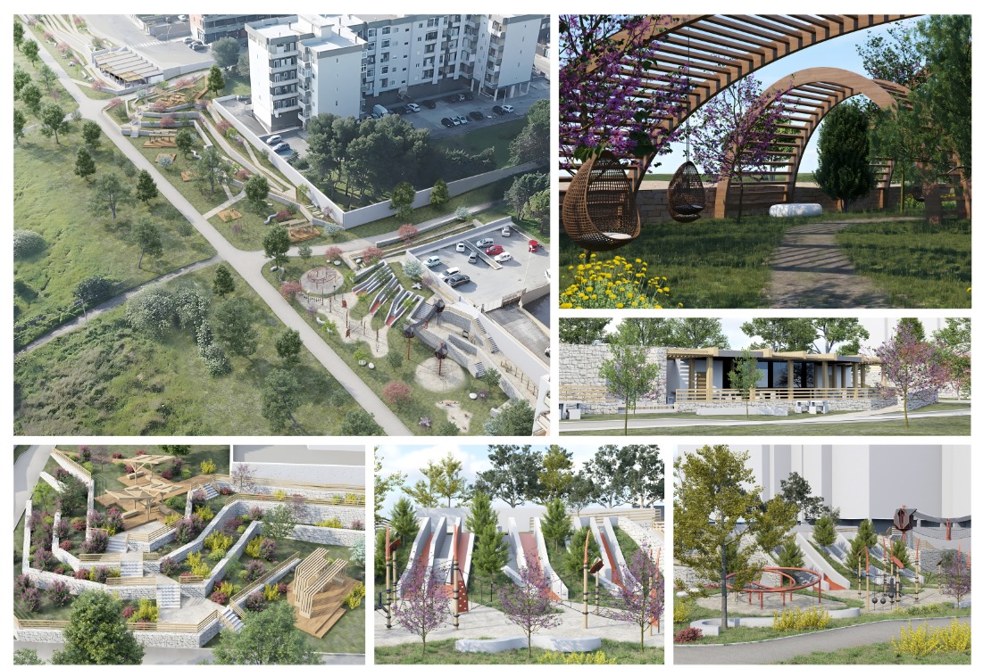 06 02 25 Stamattina La Consegna Del Cantiere Del Lotto 5 Di Costa Sud Parco Reticolare Render01